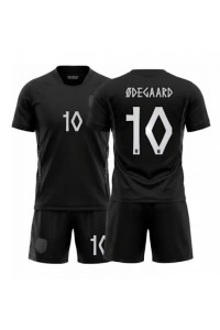 Norja Martin Odegaard #10 Jalkapallovaatteet Lasten Vieraspeliasu MM-kisat 2026 Lyhythihainen (+ Lyhyet housut)